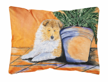 Sheltie/Shetland Sheepdog Portrait/Landscape Decorative Pillow