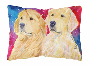 Golden Retriever 9 Portrait/Landscape Decorative Pillow