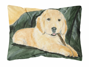 Golden Retriever 11 Portrait/Landscape Decorative Pillow