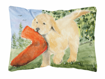 Golden Retriever 12 Portrait/Landscape Decorative Pillow
