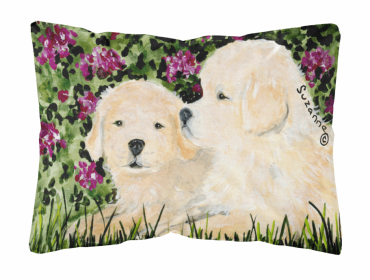 Golden Retriever 14 Portrait/Landscape Decorative Pillow