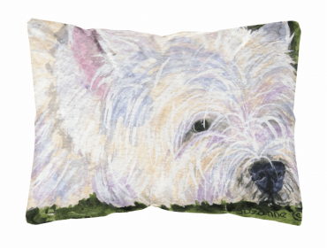 West Highland White Terrier 3 Portrait/Landscape Decorative Pillow