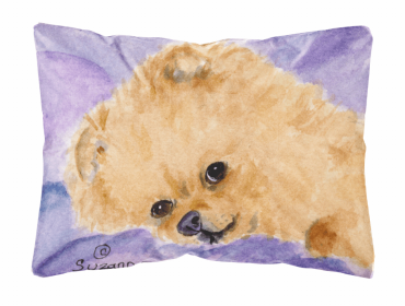 Pomeranian 6 Portrait/Landscape Decorative Pillow