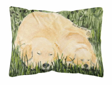 Golden Retriever 18 Portrait/Landscape Decorative Pillow