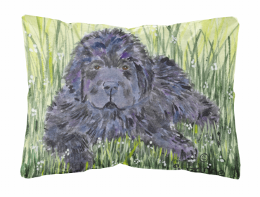 Newfoundland Portrait/Landscape Decorative Pillow