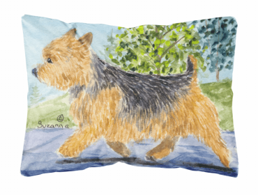 Norwich Terrier 5 Portrait/Landscape Decorative Pillow