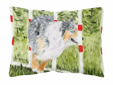 Australian Shepherd 4 Portrait/Landscape Decorative Pillow