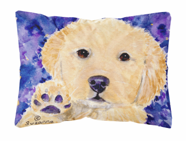 Golden Retriever 22 Portrait/Landscape Decorative Pillow