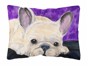 French Bulldog 3 Portrait/Landscape Decorative Pillow