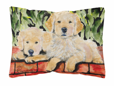 Golden Retriever 23 Portrait/Landscape Decorative Pillow