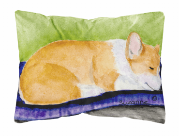 Corgi 9 Portrait/Landscape Decorative Pillow