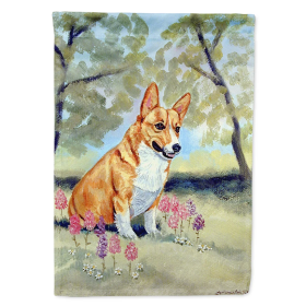 Corgi 3 Artwork House Flag