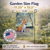 Corgi 1 Garden Flag