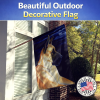 Great Dane 34 - Fawn - in the moonlight  Artwork House Flag