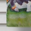Basset Hound Double Trouble  House Flag