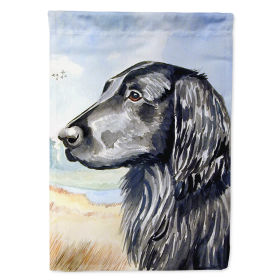 Flat Coated Retriever 1 Artwork House Flag