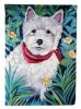 Westie 1 Garden Flag
