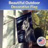 Great Dane 21 - Moonlight Artwork House Flag
