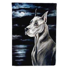Great Dane 21 - Moonlight Artwork House Flag