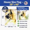 Great Dane 23 - Fawn - Artwork House Flag
