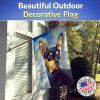 Min Pin - Black and Tan - Artwork House Flag