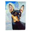 Min Pin - Black and Tan - Artwork House Flag