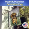 Tibetan Spaniel Artwork House Flag