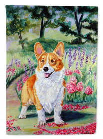 Corgi 5 Artwork House Flag
