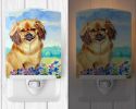 Tibetan Spaniel #2 Ceramic Nightlight