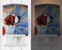 Saint Bernard "Loyalty" Ceramic Nightlight