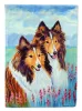 Shelties - Sable  - Double Trouble - Artwork House Flag