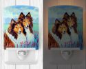 Sheltie/Shetland Sheepdog "Double Trouble" Ceramic Nightlight
