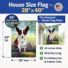 Corgi 7 Artwork House Flag