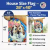Petit Basset Griffon Vendeen 1 Artwork House Flag