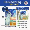 Great Dane 27 - Harelquin - Artwork House Flag