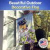 Jack Russell Terrier Artwork House Flag