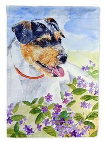 Jack Russell Terrier 1 Garden Flag