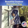 Rottweiler 1 Artwork House Flag