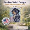 Rottweiler 1 Garden Flag