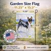Basenji 1 Garden Flag