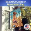 Chesapeake Bay Retriever Artwork House Flag