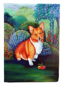 Corgi 2 Garden Flag