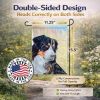 Bernese Mountain Dog 2 Garden Flag