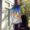 Shiba Inu 1 Artwork House Flag