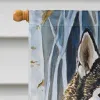 Siberian Husky  Artwork House Flag