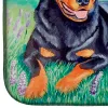 Rottweiler Art Dish Drying Mat