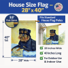 Brussels Griffon 1 Artwork House Flag