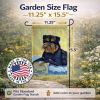 Brussels Griffon 2 Garden Flag