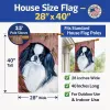 Japanese Chin 1 Artwork House Flag