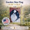 Japanese Chin 1 Garden Flag